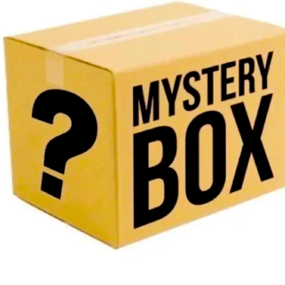 Mystery box (5) items, for customer or reseller either, NEW!! LIKE NEW & VG!!!